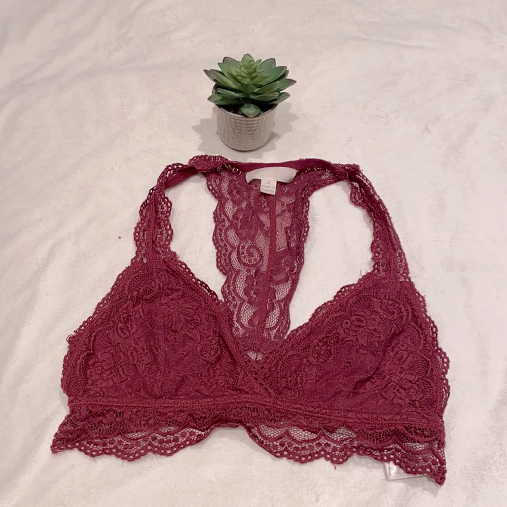 Delicate race back bralette